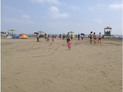 珠海银沙滩 五一长假好